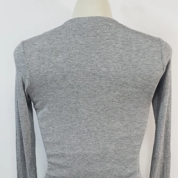 Fashion Nova Long Sleeve Grey Dress - Picture 3 of 5